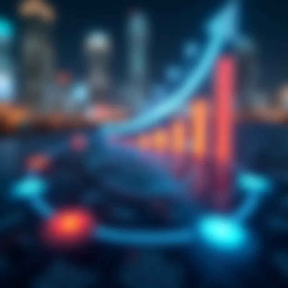 A vibrant marketing strategy diagram illustrating various channels for outreach