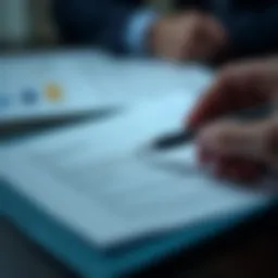 Professional email layout showcasing clarity and structure