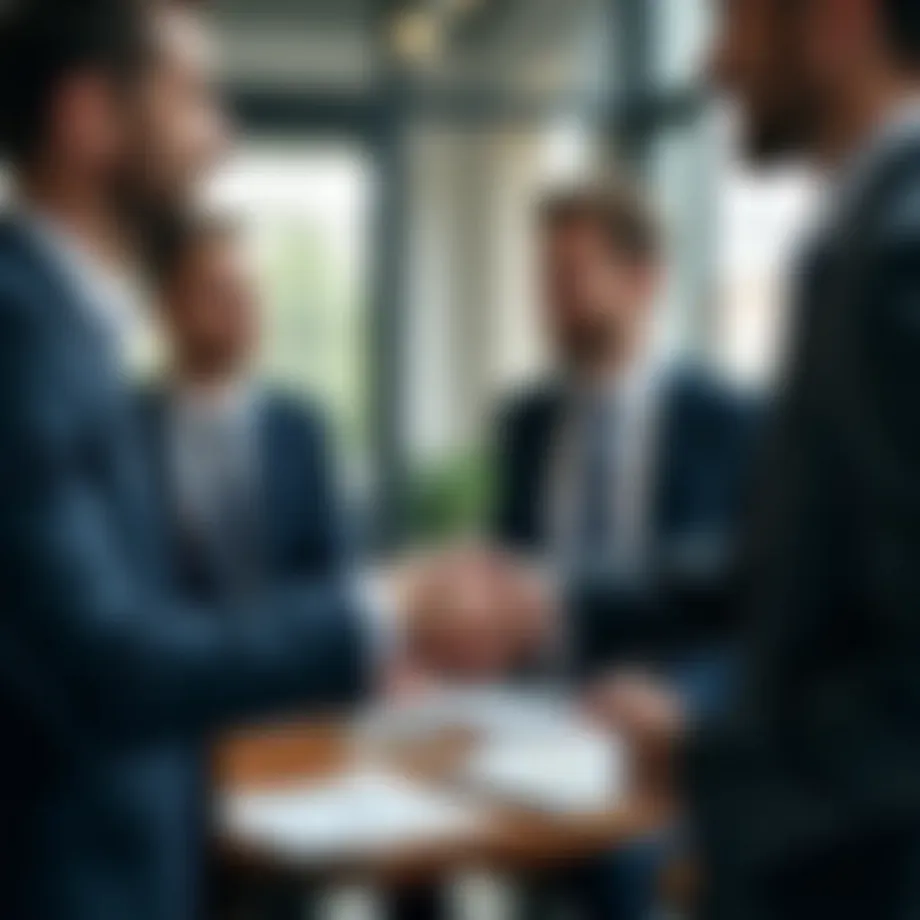 Concept of effective communication during sales calls