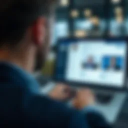 A professional showcasing an optimized LinkedIn profile