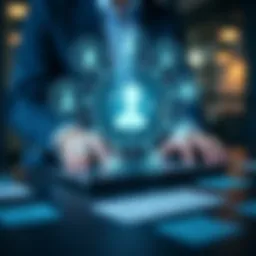 An infographic illustrating lead generation strategies